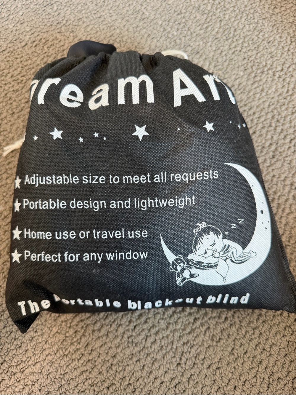 Dream Art Portable Black Out Blind